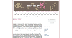 Desktop Screenshot of mycrazylifeinwriting.blogspot.com