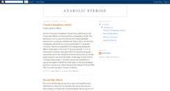 Desktop Screenshot of anasteroid-steroids.blogspot.com