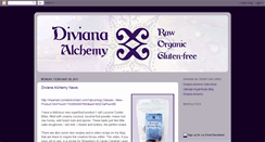 Desktop Screenshot of divianaalchemy.blogspot.com