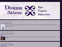 Tablet Screenshot of divianaalchemy.blogspot.com