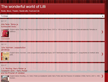 Tablet Screenshot of lilithevoly.blogspot.com