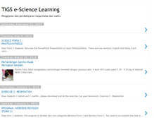Tablet Screenshot of panitia-sains-tigs.blogspot.com