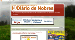 Desktop Screenshot of diariodenobres.blogspot.com