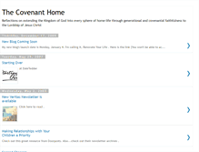 Tablet Screenshot of covenanthome.blogspot.com