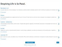 Tablet Screenshot of despisinglifeissopasse.blogspot.com