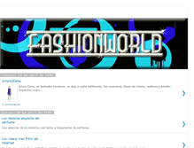 Tablet Screenshot of blogdefashionworld.blogspot.com