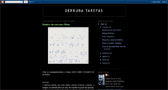 Desktop Screenshot of derrubatarefas.blogspot.com