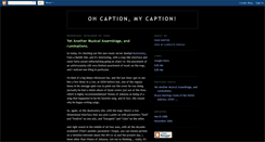 Desktop Screenshot of ocaption.blogspot.com