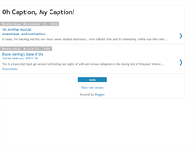 Tablet Screenshot of ocaption.blogspot.com
