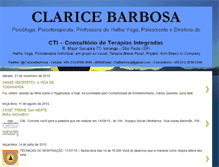 Tablet Screenshot of claricebarbosa.blogspot.com