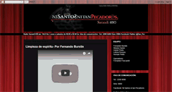 Desktop Screenshot of nisantosnitanpecadores.blogspot.com