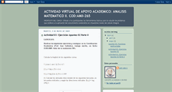 Desktop Screenshot of aaidanalisismatematicoii.blogspot.com