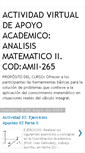 Mobile Screenshot of aaidanalisismatematicoii.blogspot.com