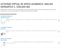 Tablet Screenshot of aaidanalisismatematicoii.blogspot.com