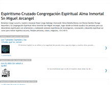 Tablet Screenshot of espiritismo-cruzado.blogspot.com