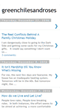 Mobile Screenshot of greenchilesandroses.blogspot.com
