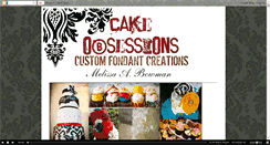 Desktop Screenshot of cakeobsessionsmb.blogspot.com