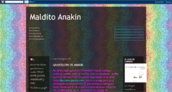 Desktop Screenshot of malditoanakin.blogspot.com
