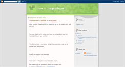 Desktop Screenshot of howtochangeahouse.blogspot.com