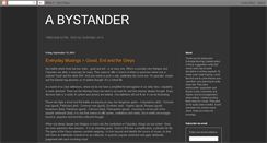 Desktop Screenshot of bystanderdiaries.blogspot.com