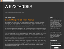 Tablet Screenshot of bystanderdiaries.blogspot.com