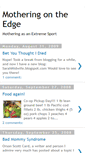 Mobile Screenshot of motheringedge.blogspot.com