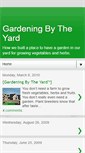 Mobile Screenshot of gardenbytheyard.blogspot.com