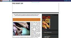 Desktop Screenshot of freebokep3gp.blogspot.com