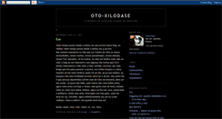 Desktop Screenshot of oto-xilodase.blogspot.com