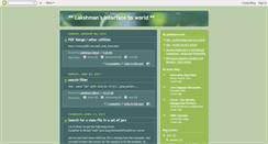 Desktop Screenshot of lakshman-abburi.blogspot.com