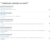Tablet Screenshot of lakshman-abburi.blogspot.com