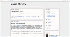 Desktop Screenshot of mixingmemory.blogspot.com
