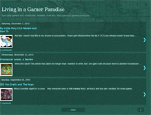 Tablet Screenshot of livininagamerparadise.blogspot.com