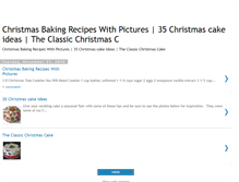 Tablet Screenshot of christmascakerecipepics.blogspot.com