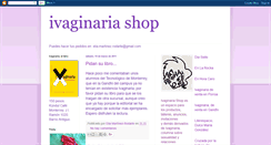 Desktop Screenshot of ivaginariashop.blogspot.com