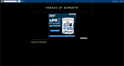 Desktop Screenshot of onlinegaming-heroesofnewerth.blogspot.com