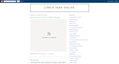 Desktop Screenshot of linkinpark-online.blogspot.com