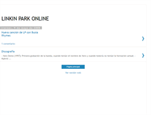 Tablet Screenshot of linkinpark-online.blogspot.com