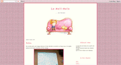 Desktop Screenshot of melimelomelody.blogspot.com
