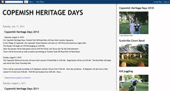 Desktop Screenshot of copemishheritagedays.blogspot.com