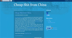 Desktop Screenshot of csfromchina.blogspot.com