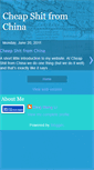 Mobile Screenshot of csfromchina.blogspot.com