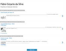 Tablet Screenshot of fabiocezariodasilva.blogspot.com