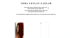 Desktop Screenshot of ceylancaglar.blogspot.com