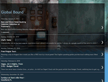 Tablet Screenshot of globalbound.blogspot.com