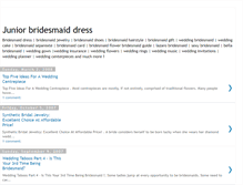 Tablet Screenshot of bridesmaid-dress.blogspot.com