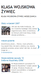 Mobile Screenshot of klasa-wojskowa-zywiec.blogspot.com