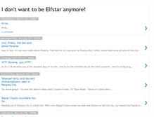 Tablet Screenshot of elfstaranymore.blogspot.com