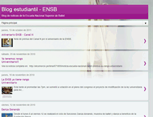 Tablet Screenshot of ensb2010.blogspot.com