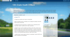 Desktop Screenshot of 10thhealthablock10-11.blogspot.com